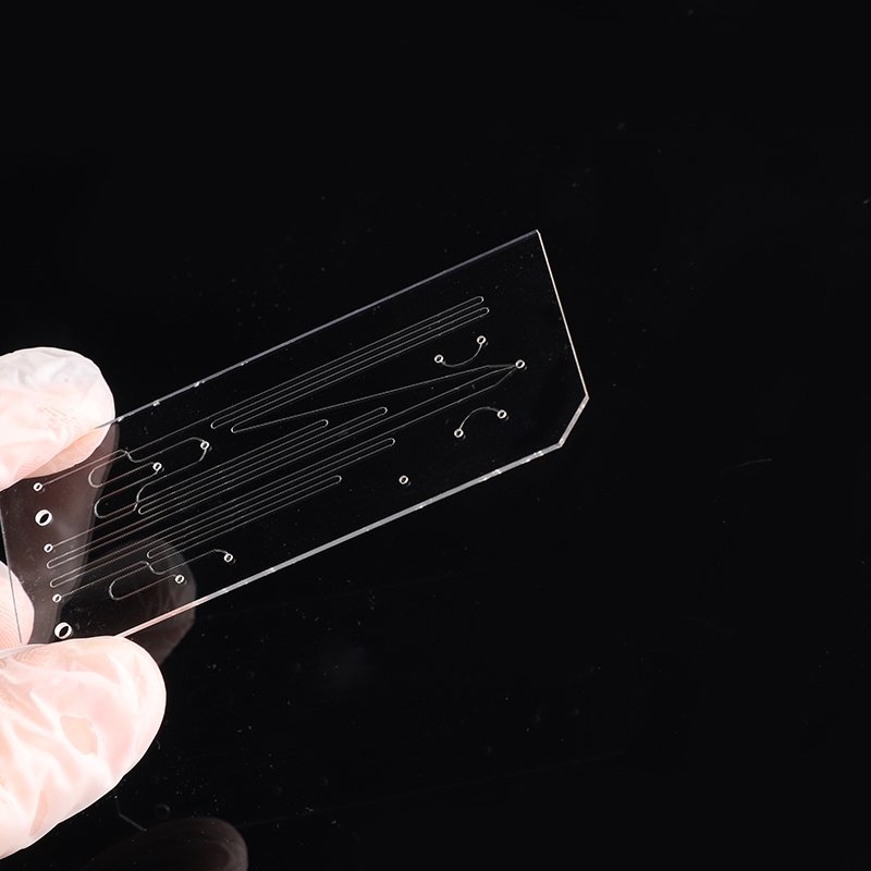 Glass microfluidic-chip